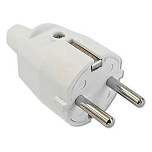 Socket plug EDM Biały IP44 16 A