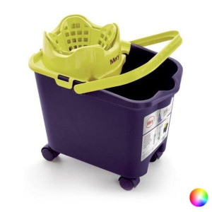 Wiadro do Mopa z Automatycznym Wyciskaczem Rayen 14 L (38,5 x 39 x 25,5 cm)