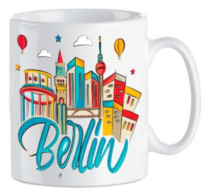 Kubek ceramiczny 300ml Germany Niemcy BERLIN
