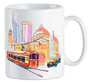 Kubek ceramiczny 300ml Australia City MELBOURNE