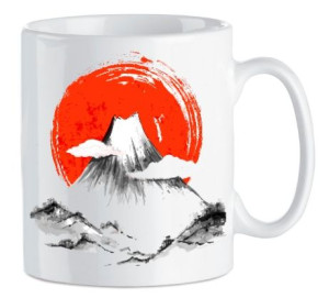 Kubek ceramiczny 300ml dla miłośnika JAPONIA JAPAN