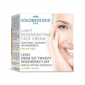 Lekki krem twarz regen. bor. 50ml KołSPA