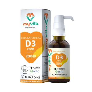Krople D3 2000iu 30 ml MyVita