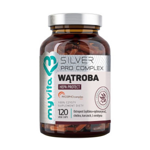 Silver Pro Complex Wątroba 120kap MyVita