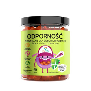 Żelki naturalne ODPORNOŚĆ MyVita 60szt