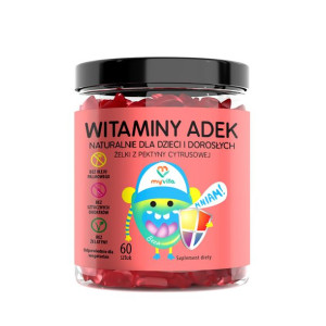 Żelki naturalne WITAMINA ADEK MyVita 60szt