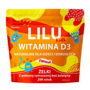 Żelki LILU KIDS Witamina D3 200szt