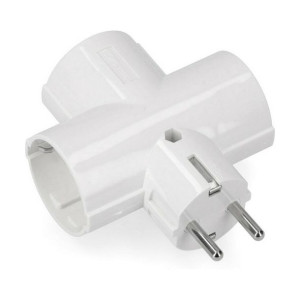 Przejściówka EDM Potrójny 2400 W 250 V 16 A Bakelit