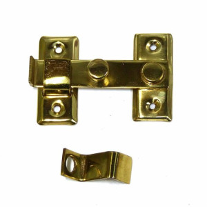 Zamknięcie do drzwi EDM Odwracalny 8 cm Polerowany mosiądz