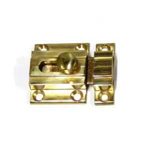 Zatrzask drzwiowy EDM Spinka Złoty 20 mm Polerowany mosiądz