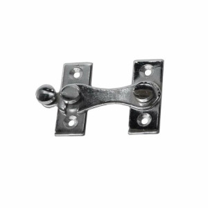 Zamknięcie do drzwi EDM Kształt H Stal 6 cm Lewy Chromowanie