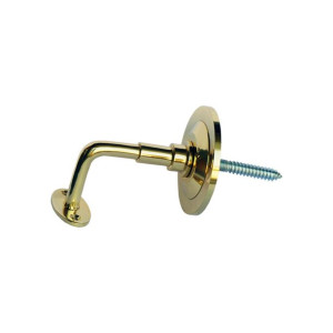Handrail Bracket EDM Złoty Polerowany mosiądz Kłos