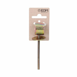Wardrobe rail bracket EDM Chromowanie Srebrzysty Stal (Ø 21 mm)