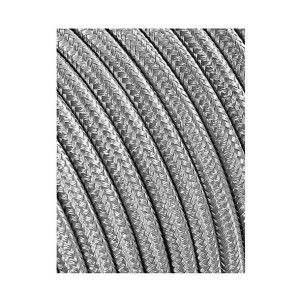 Kabel EDM C64 2 x 0,75 mm Srebrzysty Materiałowy 5 m