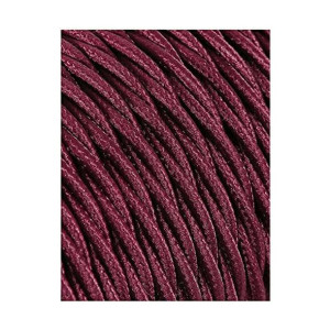 Kabel EDM C08 2 x 0,75 mm Bordeaux 5 m
