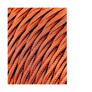 Kabel EDM C12 2 x 0,75 mm Złoto 5 m
