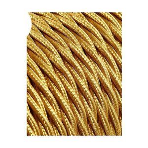 Kabel EDM C45 2 x 0,75 mm Złoto 5 m