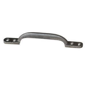 Klamka do drzwi EDM nikiel 120 mm Srebrzysty Stal
