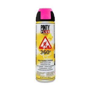 Farba w sprayu Pintyplus Tech T184 366 ml 360º Fuksja