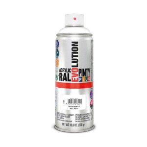 Farba w sprayu Pintyplus Evolution RAL 9010 300 ml Satynowe Pure White