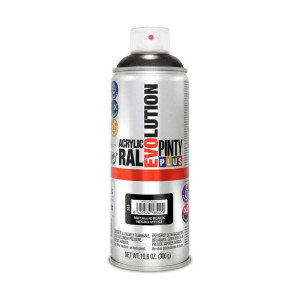 Farba w sprayu Pintyplus Evolution MT153 Metalik 300 ml Czarny