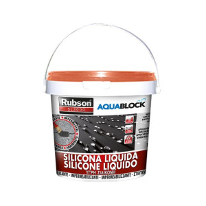 Silikon Rubson aquablock 1 kg Kolor ceglasty