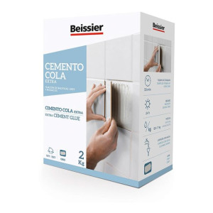 Cement Beissier 70164-001 Szary 2 Kg