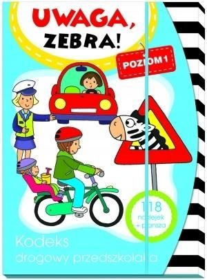 Uwaga, zebra! Kodeks drogowy przedszkolaka 1 Elżbi