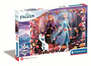 Puzzle 104 Brilliant Frozen 2 Clementoni