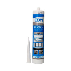 Silikon EDM Uniwersalny Przezroczysty Odporny na pleśń 280 ml