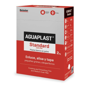 Powdered plasters Aguaplast 70002-008 Standard Biały 2 Kg