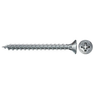 Zestaw śrub Fischer 200 Sztuk Cynkowanie (3,5 x 16 mm)
