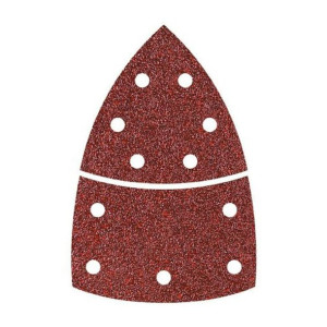 Papier ścierny Wolfcraft 1813000 80 g 10 Sztuk (9,5 cm)