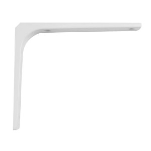 Uchwyt ścienny AMIG 2-5572 Stal Biały (35 x 25 cm)