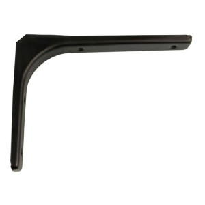 Uchwyt ścienny AMIG 4-7402 Czarny Aluminium (20 x 15 cm)
