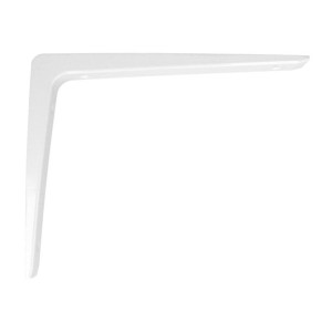Uchwyt ścienny AMIG 4-7261 Aluminium Biały (30 x 20 cm)