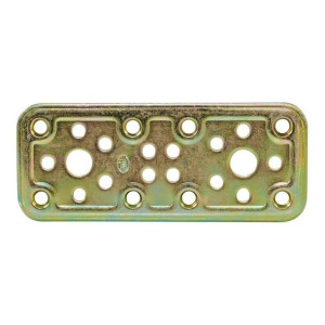 Płyta Mocująca AMIG 500-12121 Bichromat Złoty Stal (200 x 50 mm)