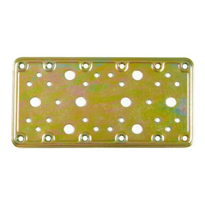 Płyta Mocująca AMIG 503-12124 Bichromat Złoty Stal (200 x 100 mm)