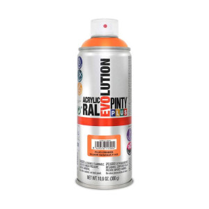 Farba w sprayu Pintyplus Evolution F143 Fluorescencyjne Pomarańczowy 300 ml