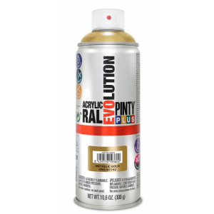 Farba w sprayu Pintyplus Evolution MT192 Metalik Złoto 300 ml