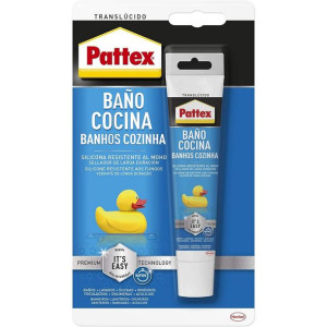 Uszczelniacz Pattex Silikon Kuchnia Łazienki Biały 50 ml