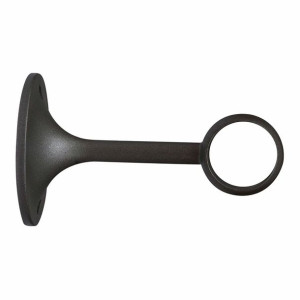Wardrobe rail bracket Stor Planet Okrągły Central Szary Satynowe (Ø 1,9 cm)