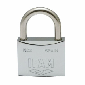 Zamek na klucz IFAM INOX 50 Stal nierdzewna Normalny (5 cm)