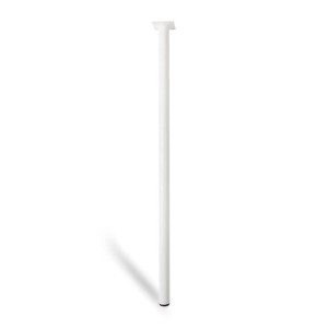 Nogi Rei 401g Cylindryczna Stal Biały Nowoczesny (Ø 3 x 80 cm)