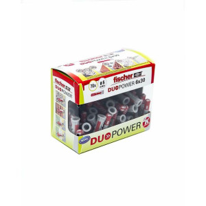 Wkładki Fischer duopower 6 x 30 mm 70 Sztuk