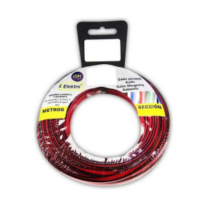 Kabel audio EDM 2 x 1,5 mm Czerwony/Czarny 15 m
