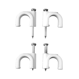 Zszywki Lapafil Nº 4 2 x 0,50 mm Biały Przewody 100 Sztuk