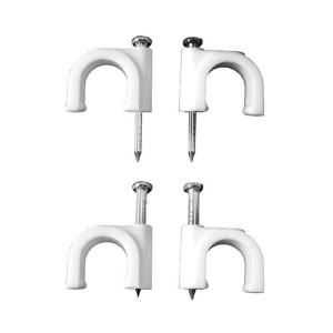 Zszywki EDM Nº 7 2 x 1,5 mm Biały Przewody 100 Sztuk