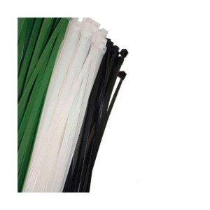 Paski do Kabli Nylonowe EDM Biały 150 x 3,5 mm (100 Sztuk)