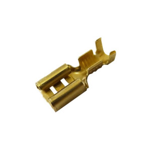 Złączka EDM Ø 6,3 mm wtyczka żeńska Kabel 100 Sztuk